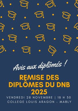 Bleu Orange Remise des diplômes Université École Affiche.jpg